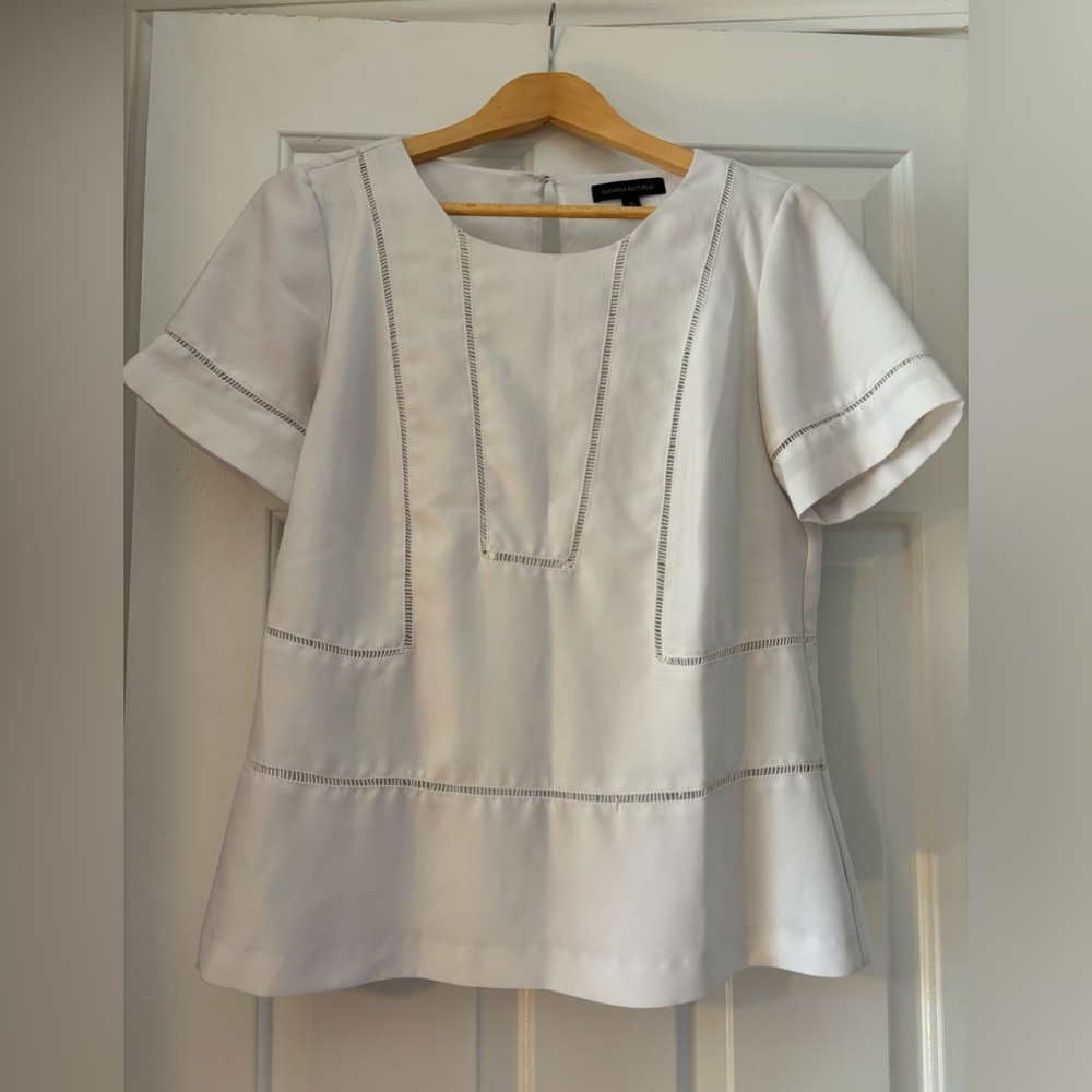 White work blouse from j crew